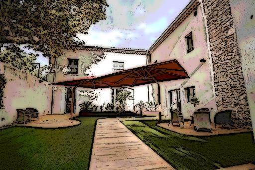 Mas De Boudan Hotel Nimes Luaran gambar